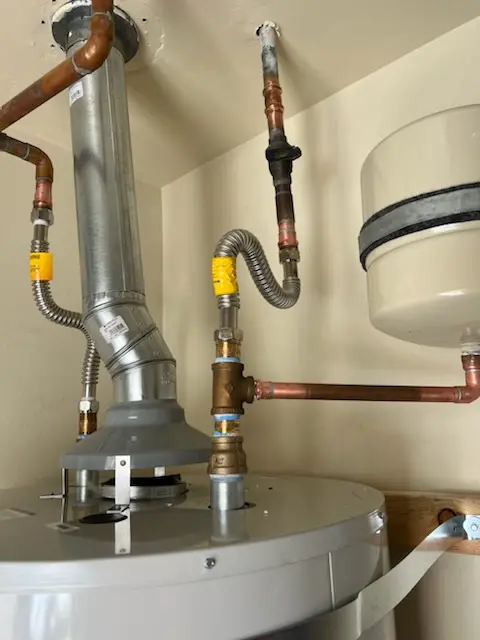 Water heater installation and plumbing repair in Pennsville